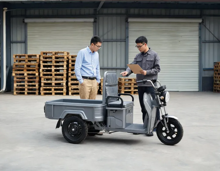 Electric cargo tricycle duty planning reference